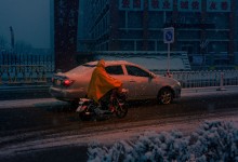 唐山韩城 2022年3月18日的雪 摄影扫街作品